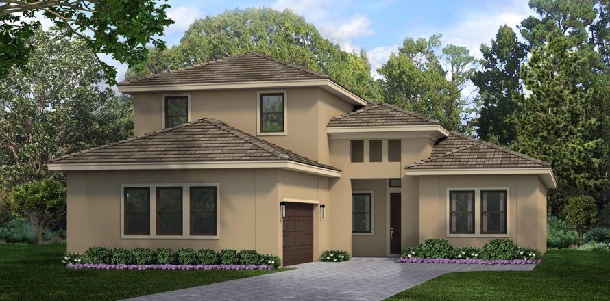 House in Cresswind Lakewood Ranch in Lakewood Ranch, Florida 4 bedrooms, 326 sq.m. № 564599