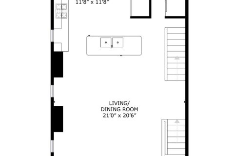 Townhouse in Fort Lauderdale, Florida 2 bedrooms, 190.08 sq.m. № 959682 - photo 22