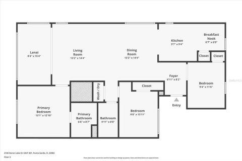 Condo in Punta Gorda, Florida, 3 bedrooms  № 1362158 - photo 7