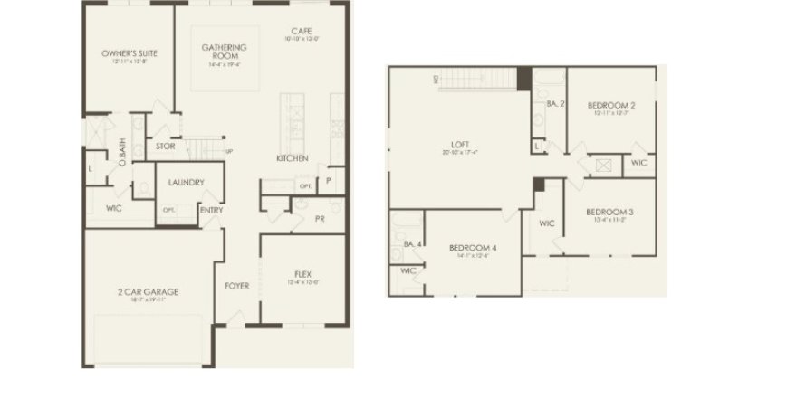 House floor plan «House», 4 bedrooms in Valri Forest