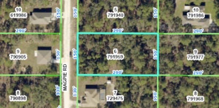 Land in Weeki Wachee, Florida № 1313955