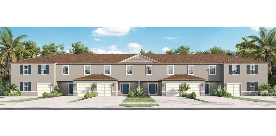 Townhouse in Edgewater, Florida 3 bedrooms, 155.24 sq.m. № 1148359