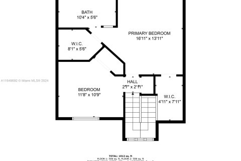 Touwnhouse à louer à Miami, Floride: 2 chambres, 93.92 m2 № 1332713 - photo 29