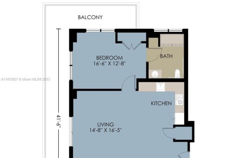Apartment in Aventura, Florida 1 bedroom, 68.47 sq.m. № 783724 - photo 12