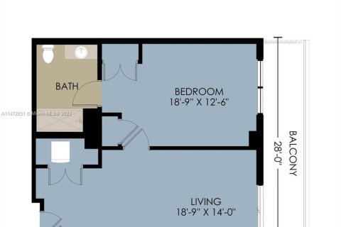 Apartment in Aventura, Florida 1 bedroom, 68.47 sq.m. № 783724 - photo 11