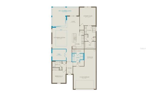 House in CEDAR GROVE AT THE WOODLANDS in North Port, Florida 2 bedrooms, 178.47 sq.m. № 293109 - photo 2