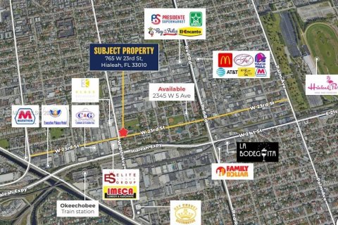 Propiedad comercial en venta en Hialeah, Florida № 1348723 - foto 2