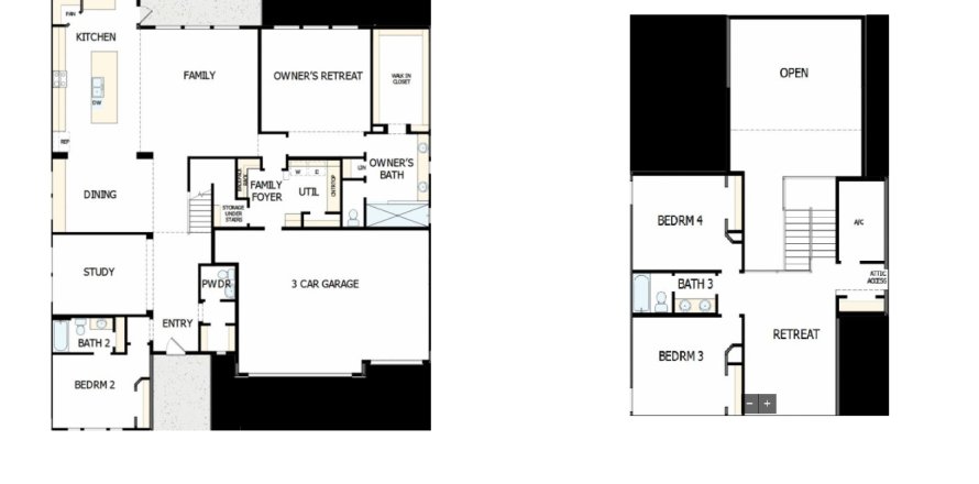 Дом в Oak Grove at Silverleaf 70’ в Сент-Огастин, Флорида 4 комнаты, 336м2 № 511896