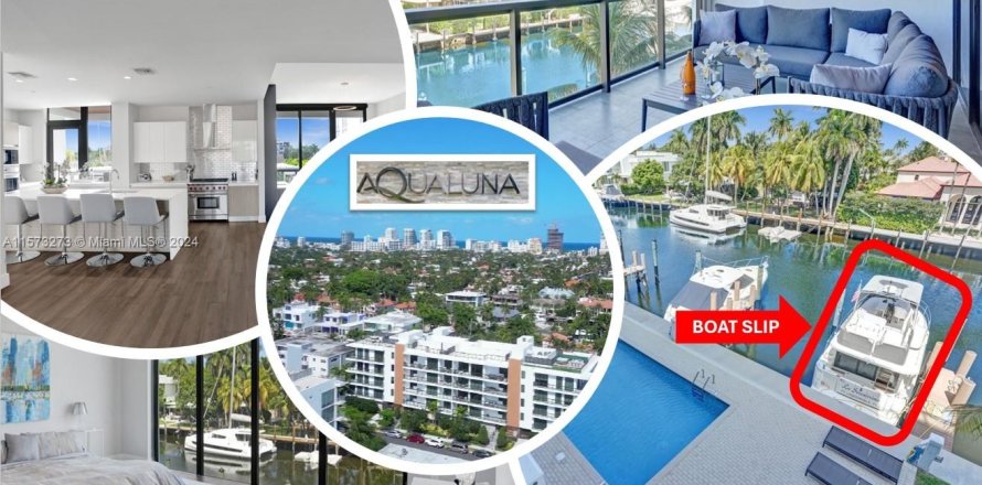 Condominio en Fort Lauderdale, Florida, 3 dormitorios  № 1145385