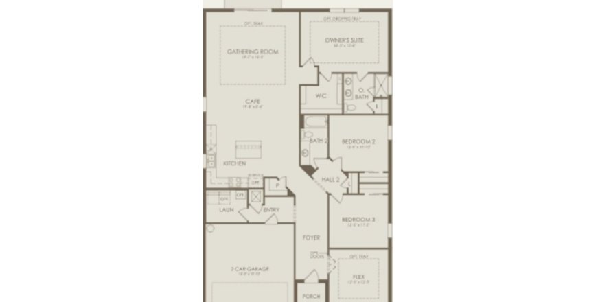 House floor plan «House», 4 bedrooms in Canopy Terrace