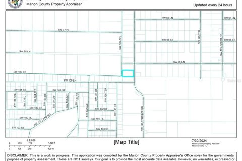 Terreno en venta en Dunnellon, Florida № 1298598 - foto 1