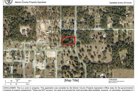 Terreno en venta en Dunnellon, Florida № 1298598 - foto 2