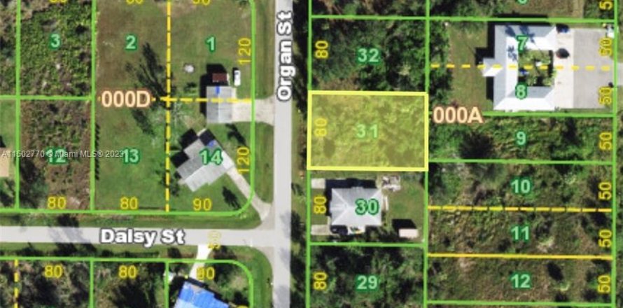 Land in Punta Gorda, Florida № 911853