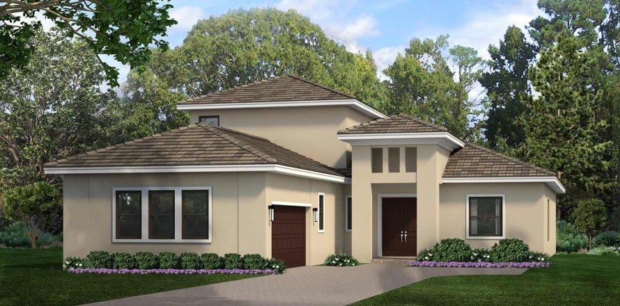 House in Cresswind Lakewood Ranch in Lakewood Ranch, Florida 3 bedrooms, 332 sq.m. № 564600