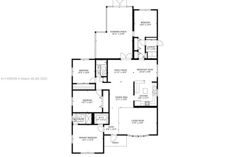 House in Hollywood, Florida 3 bedrooms, 169.36 sq.m. № 749817 - photo 23