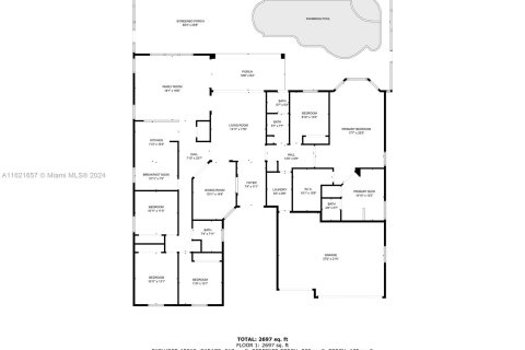 House in Pembroke Pines, Florida 5 bedrooms, 261.98 sq.m. № 1271660 - photo 3