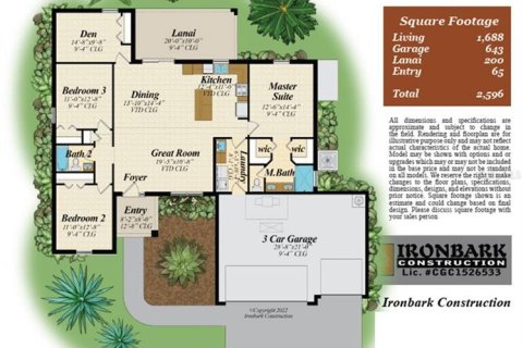 Casa en venta en Port Charlotte, Florida, 4 dormitorios, 156.82 m2 № 326762 - foto 2