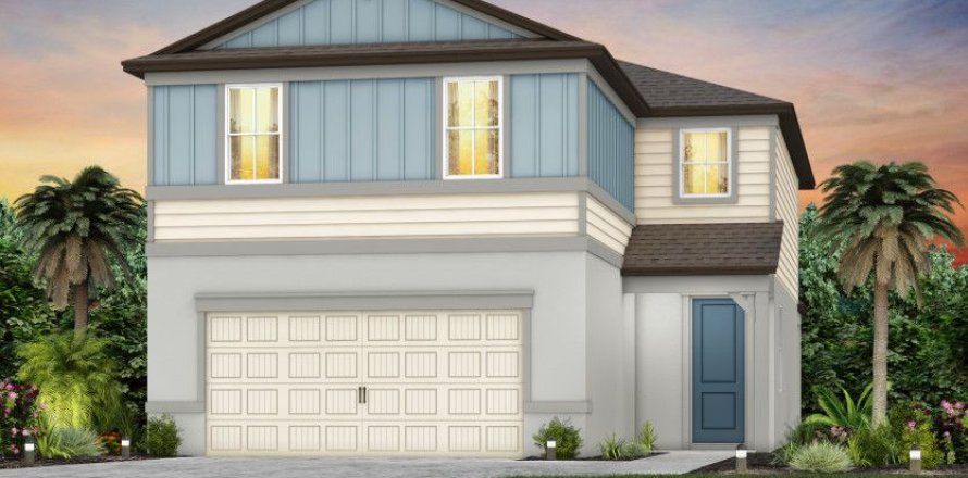 House in Arden Preserve by Pulte Homes in Land O' Lakes, Florida 5 bedrooms, 243 sq.m. № 412581