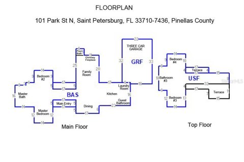 House in Saint Petersburg, Florida 4 bedrooms, 276.85 sq.m. № 1374037 - photo 3