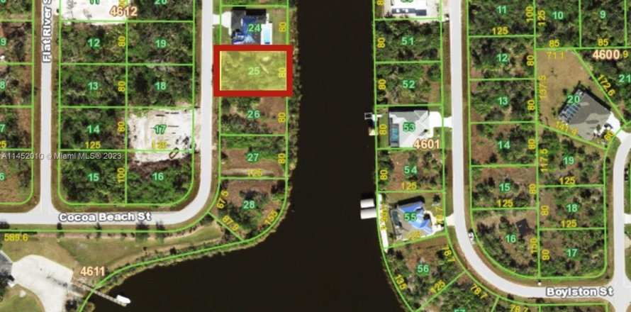 Terreno en Port Charlotte, Florida № 715732