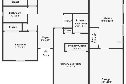 Купить виллу или дом в Тампа, Флорида 5 комнат, 115.57м2, № 1390430 - фото 26