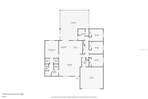 Купить виллу или дом в Кейп-Корал, Флорида 3 комнаты, 159.05м2, № 1199154 - фото 3