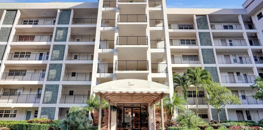 Condo à Pompano Beach, Floride, 1 chambre  № 1005359