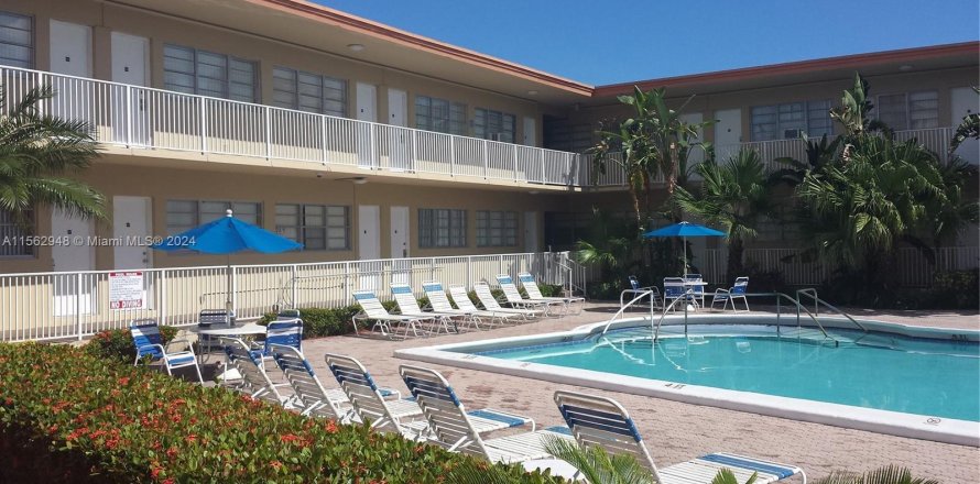 Hotel in Hallandale Beach, Florida 29.73 sq.m. № 1097366