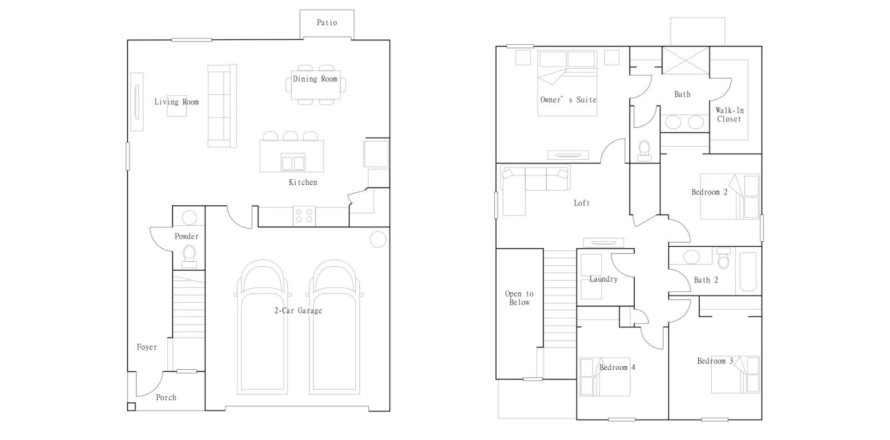 House in Ranches at Lake Mcleod in Davenport, Florida 3 rooms, 134 sq.m. № 321384