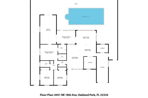House in Oakland Park, Florida 3 bedrooms, 194.44 sq.m. № 1118255 - photo 6