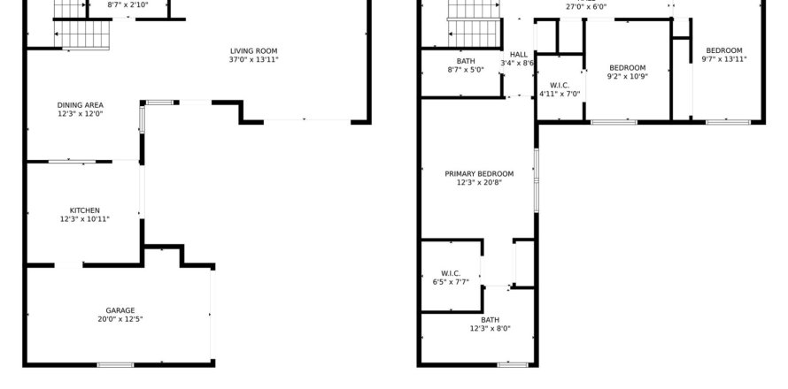 Adosado en Hollywood, Florida 3 dormitorios, 154.78 m2 № 1210346