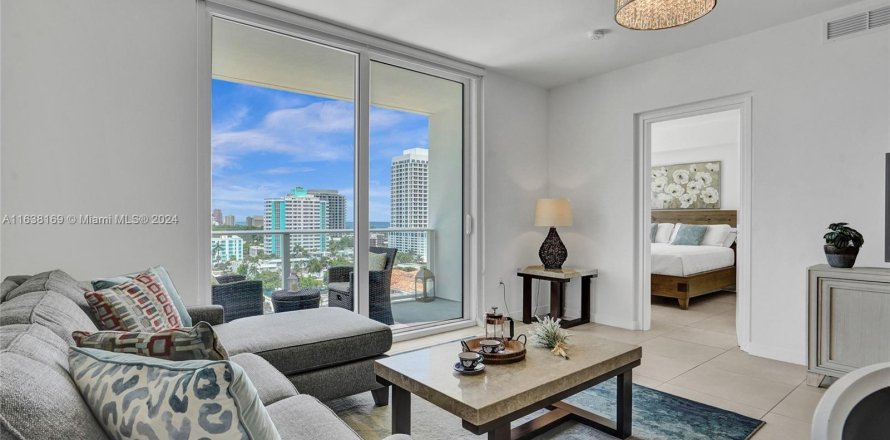 Condominio en Fort Lauderdale, Florida, 1 dormitorio  № 1310382