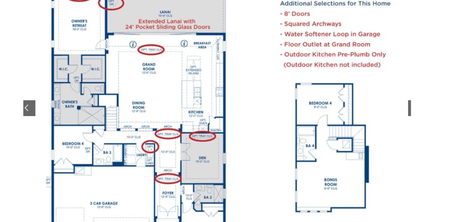 House floor plan «House», 3 bedrooms in Mirada By Metroplaces 