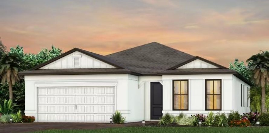 House in CEDAR GROVE AT THE WOODLANDS in North Port, Florida 3 bedrooms, 191.01 sq.m. № 803267