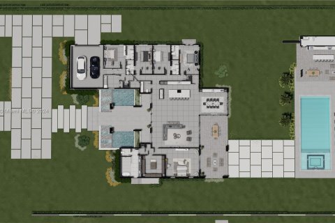 House in Miami, Florida 5 bedrooms, 434.69 sq.m. № 1384252 - photo 16