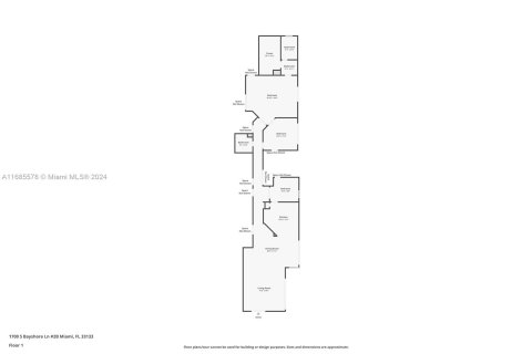 Купить кондоминиум в Майами, Флорида 3 спальни, 164.81м2, № 1423199 - фото 23