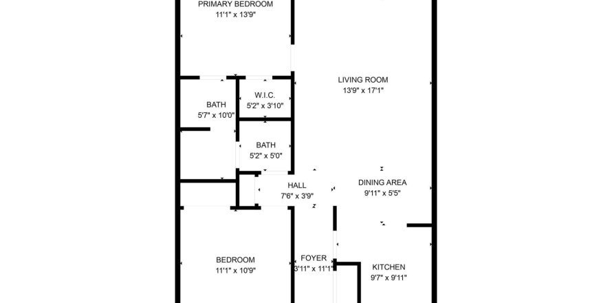 Condominio en Fort Lauderdale, Florida, 2 dormitorios  № 1179690