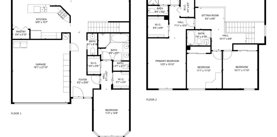 Townhouse in Palm Beach Gardens, Florida 4 bedrooms, 229.19 sq.m. № 880963