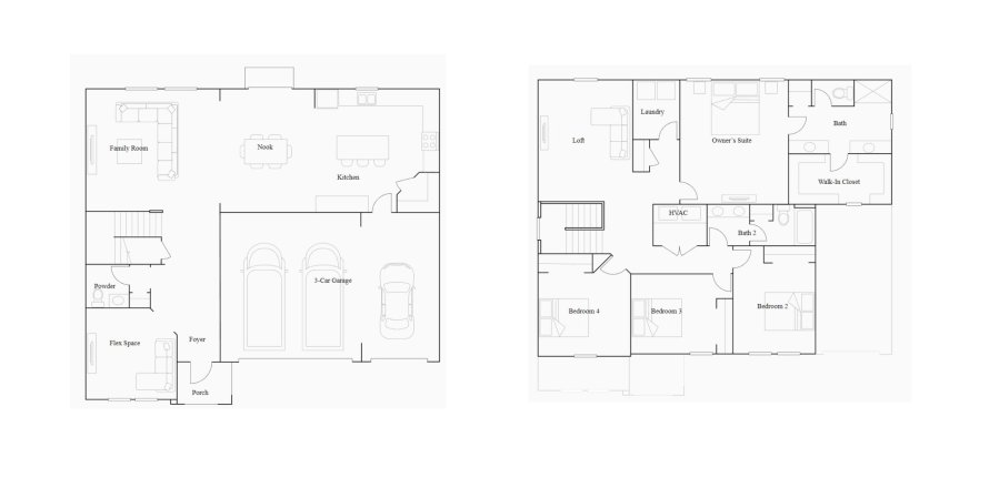 House floor plan «Helena Plan», 4 rooms in Wind Meadows South