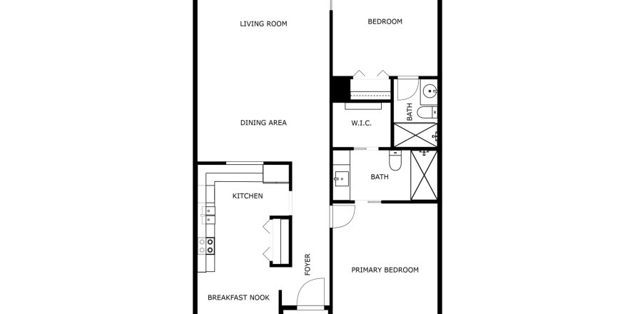 House in Deerfield Beach, Florida 2 bedrooms, 113.06 sq.m. № 1142350