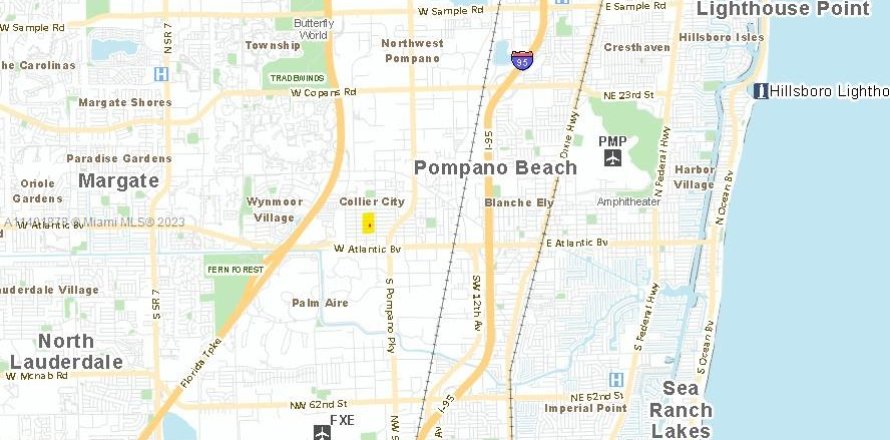 Terreno en Pompano Beach, Florida № 550966