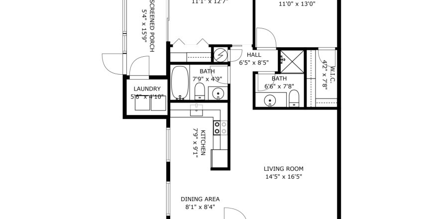 Condo in Delray Beach, Florida, 2 bedrooms  № 984440