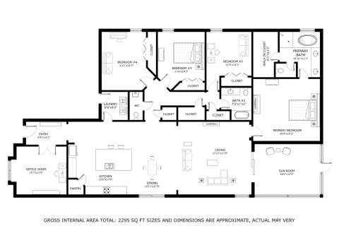 Villa ou maison à vendre à St. Johns, Floride: 4 chambres, 214.23 m2 № 771599 - photo 26