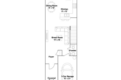 Adosado en venta en Ruskin, Florida, 3 dormitorios, 151.8 m2 № 1370984 - foto 1