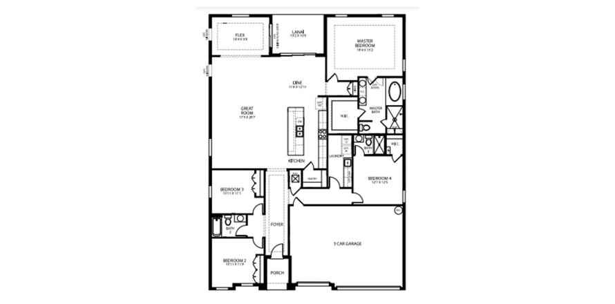 Floor plan «249SQM VENICE», 4 bedrooms in MIRADA EXCLUSIVE SERIES ...