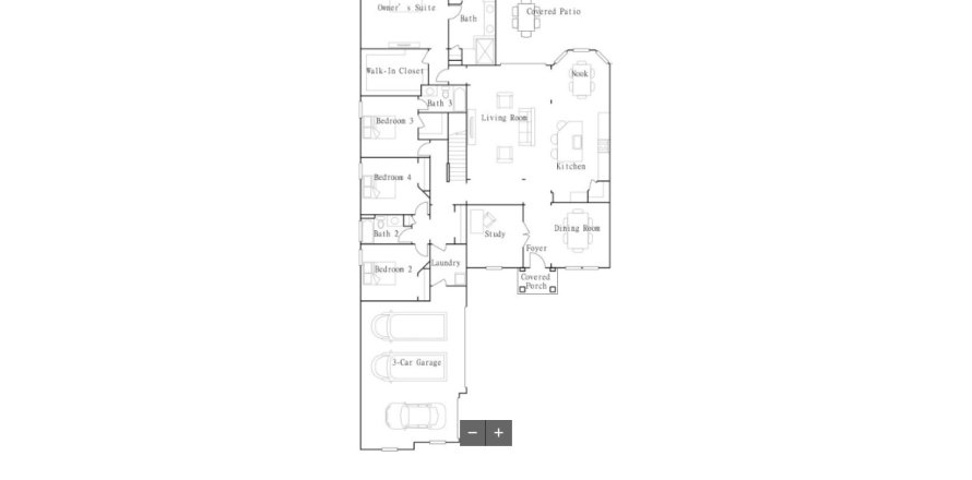 House floor plan «4BR-4», 4 bedrooms in SilverLeaf - Silver Landing 63s