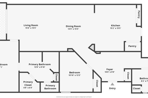 Casa en venta en Wesley Chapel, Florida, 3 dormitorios, 159.14 m2 № 1341392 - foto 3