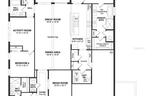 Villa ou maison à vendre à Merrit Island, Floride: 4 chambres, 264.03 m2 № 1112204 - photo 2