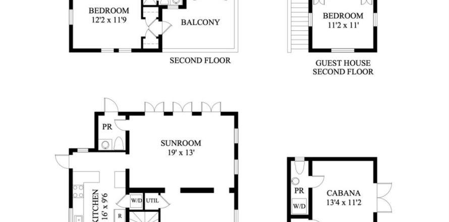 House in West Palm Beach, Florida 5 bedrooms, 258.73 sq.m. № 1228586