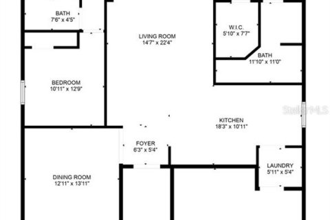 House in Dundee, Florida 3 bedrooms, 145.21 sq.m. № 1382108 - photo 27